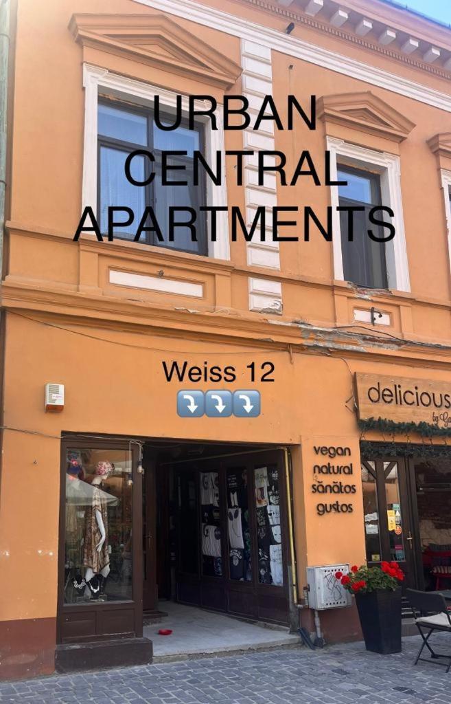 Urban Central Apartments Brașov Exterior foto